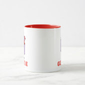 エルモ文字 | Gパープル マグカップ (中央)