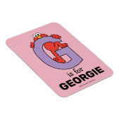 エルモ文字 | Gパープル マグネット (右側)