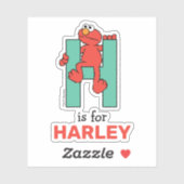 エルモ文字 | H緑 シール (シート)