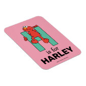 エルモ文字 | H緑 マグネット (右側)