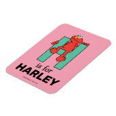 エルモ文字 | H緑 マグネット (左側)