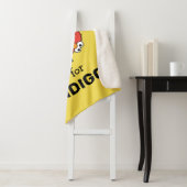 エルモ文字 | I Blue シェルパブランケット (インサイチュ)