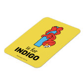 エルモ文字 | I Blue マグネット (左側)