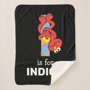 エルモ文字   I I Ice Cream シェルパブランケット