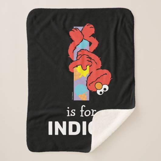 エルモ文字 | I I Ice Cream シェルパブランケット (正面)