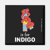 エルモ文字 | I I Ice Cream マグネット (正面)