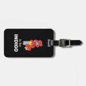 エルモ文字 | I I Ice Cream ラゲッジタグ (正面横)