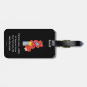 エルモ文字 | I I Ice Cream ラゲッジタグ (裏面横)