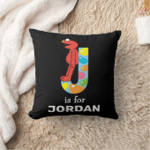 エルモ文字 | Jゼリービーン クッション (ブランケット)