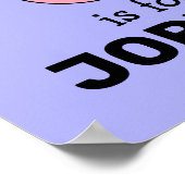 エルモ文字 | J Pink ポスター (角)