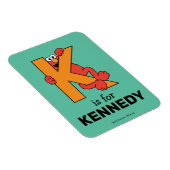 エルモ文字 | Kオレンジ マグネット (右側)