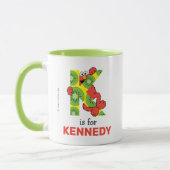 エルモ文字 | K Kiwi マグカップ (左)