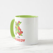 エルモ文字 | K Kiwi マグカップ (正面左)