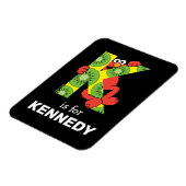 エルモ文字 | K Kiwi マグネット (左側)