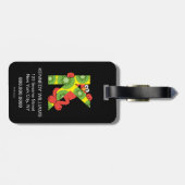 エルモ文字 | K Kiwi ラゲッジタグ (裏面横)