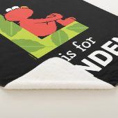 エルモ文字 | Lリーフ シェルパブランケット (3/4)