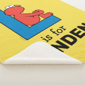 エルモ文字 | L青 シェルパブランケット (3/4)