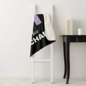 エルモ文字 | M紫 シェルパブランケット