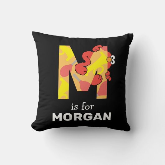 エルモ文字 | M音楽 クッション (正面)