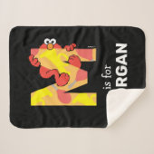 エルモ文字 | M音楽 シェルパブランケット (正面(横))