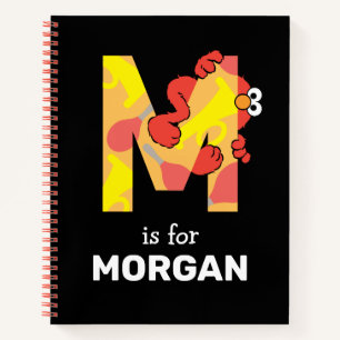 エルモ文字   M音楽 ノートブック