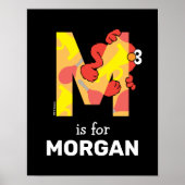 エルモ文字 | M音楽 ポスター (正面)