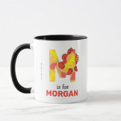 エルモ文字 | M音楽 マグカップ (左)