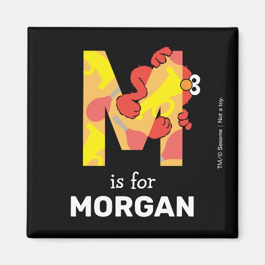 エルモ文字 | M音楽 マグネット (正面)