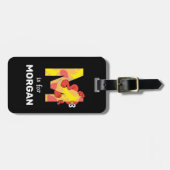 エルモ文字 | M音楽 ラゲッジタグ (正面横)