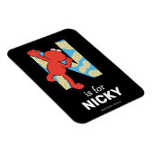 エルモ文字 | Nナット マグネット (右側)