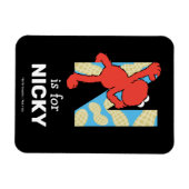 エルモ文字 | Nナット マグネット (横)