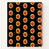 エルモ文字 | Oオレンジ ノートブック (裏面)