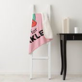 エルモ文字 | Oティール(緑がかった色) シェルパブランケット (インサイチュ)