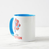 エルモ文字 | P鉛筆 マグカップ (正面左)