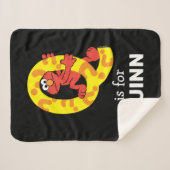 エルモ文字 | Q疑問符 シェルパブランケット (正面(横))