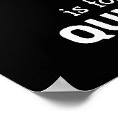 エルモ文字 | Q疑問符 ポスター (角)