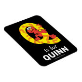 エルモ文字 | Q疑問符 マグネット (右側)