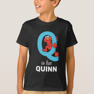 エルモ文字 | Q青 Tシャツ
