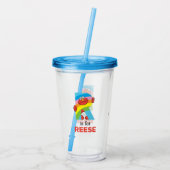 エルモ文字 | R虹 アクリルタンブラー (裏面)