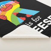 エルモ文字 | R虹 シェルパブランケット (3/4)