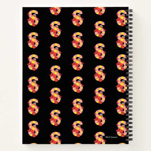 エルモ文字 | S星 ノートブック (裏面)