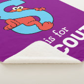 エルモ文字 | S青 シェルパブランケット (3/4)