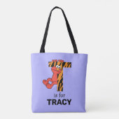 エルモ文字 | Tタイガー トートバッグ (裏面)