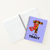 エルモ文字 | Tタイガー ノートブック (内部)