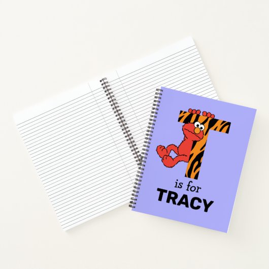 エルモ文字 | Tタイガー ノートブック (内部)