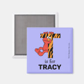 エルモ文字 | Tタイガー マグネット (正面/裏面)