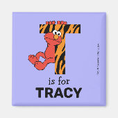 エルモ文字 | Tタイガー マグネット (正面)