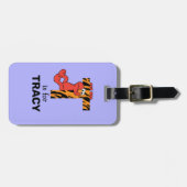 エルモ文字 | Tタイガー ラゲッジタグ (正面横)