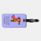 エルモ文字 | Tタイガー ラゲッジタグ (裏面横)