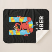 エルモ文字 | U傘 シェルパブランケット (正面(横))